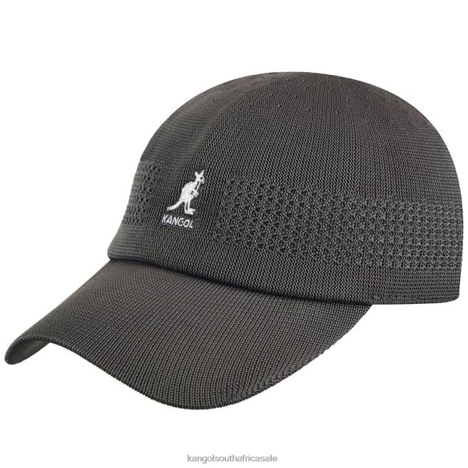 Kangol Unisex FB6D306 Tropic Ventair Spacecap Accessories Charcoal