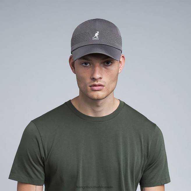 Kangol Unisex FB6D306 Tropic Ventair Spacecap Accessories Charcoal