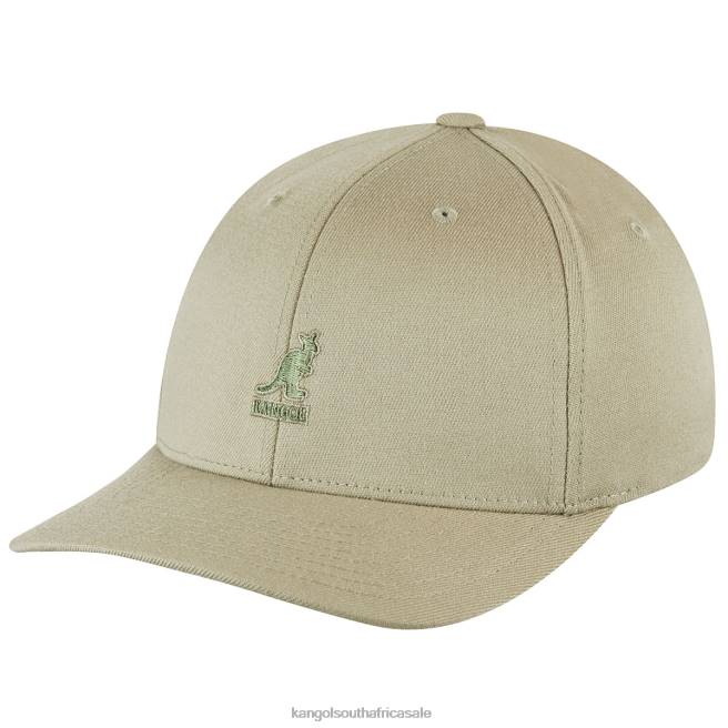 Kangol Unisex FB6D313 Wool Flexfit Baseball Accessories Beige