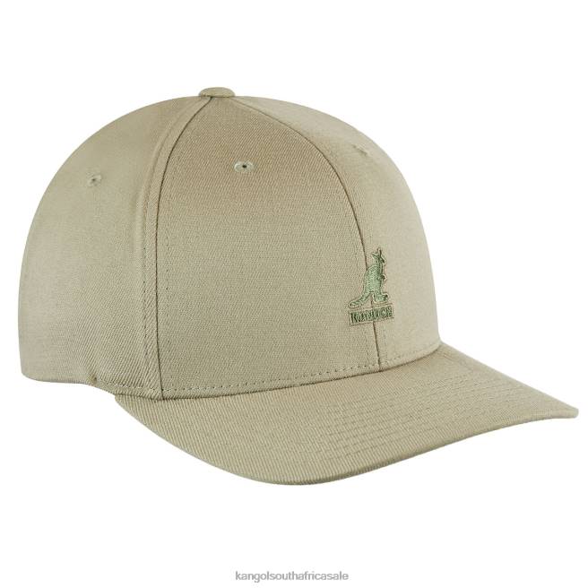 Kangol Unisex FB6D313 Wool Flexfit Baseball Accessories Beige
