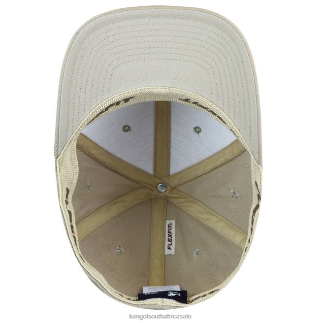Kangol Unisex FB6D313 Wool Flexfit Baseball Accessories Beige