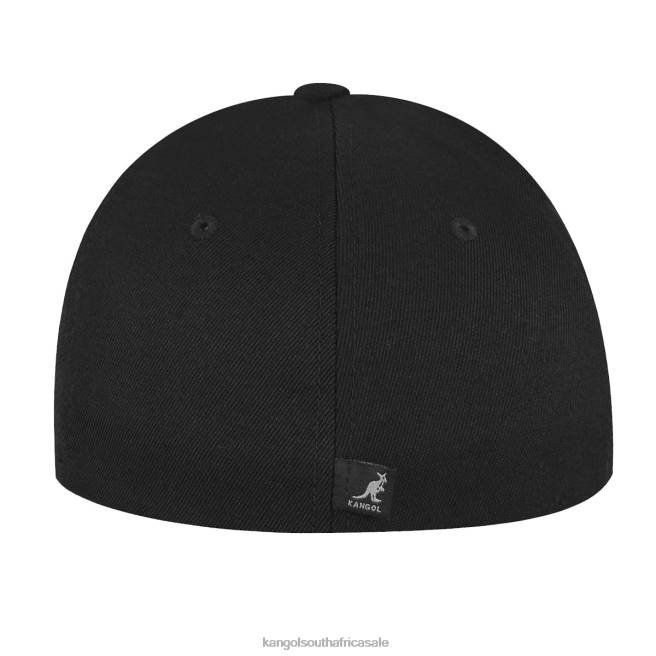 Kangol Unisex FB6D314 Wool Flexfit Baseball Accessories Black
