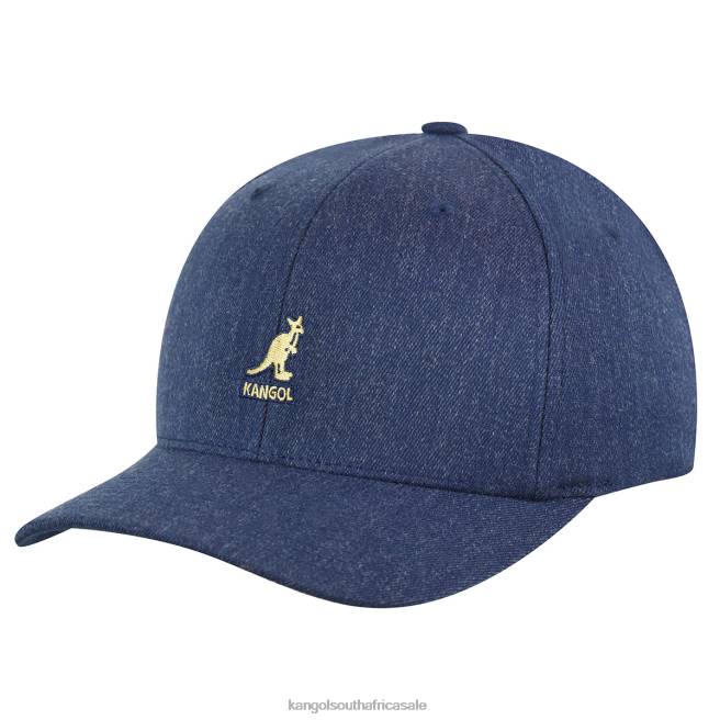 Kangol Unisex FB6D318 Wool Flexfit Baseball Accessories Denim