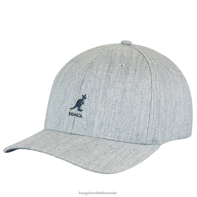 Kangol Unisex FB6D320 Wool Flexfit Baseball Accessories Ht. Blue