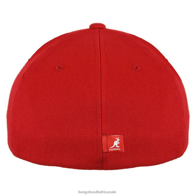 Kangol Unisex FB6D322 Wool Flexfit Baseball Accessories Rojo
