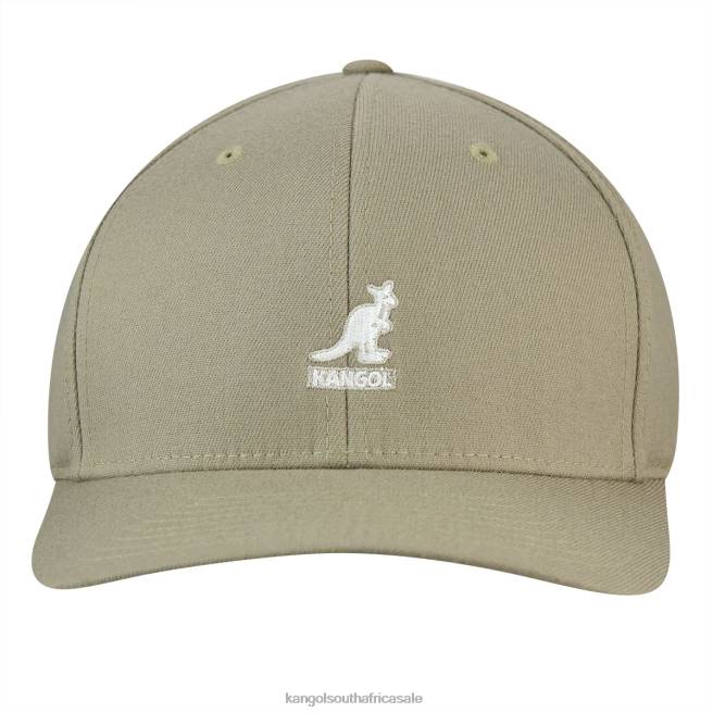 Kangol Unisex FB6D324 Wool Flexfit Baseball Accessories Taupe
