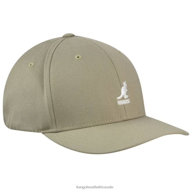 Kangol Unisex FB6D324 Wool Flexfit Baseball Accessories Taupe