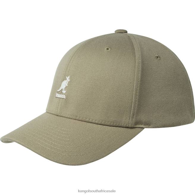 Kangol Unisex FB6D324 Wool Flexfit Baseball Accessories Taupe