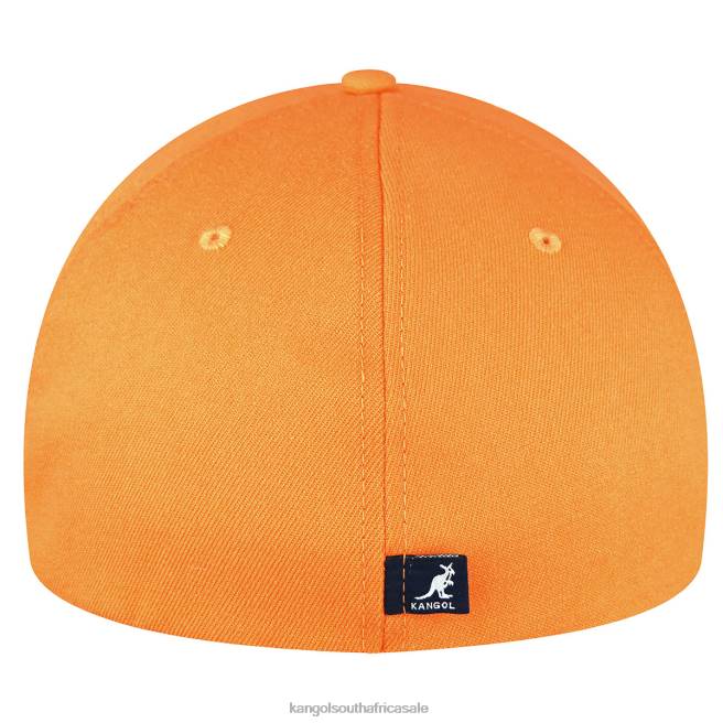 Kangol Unisex FB6D330 Wool Flexfit Baseball Accessories Apricot Orange