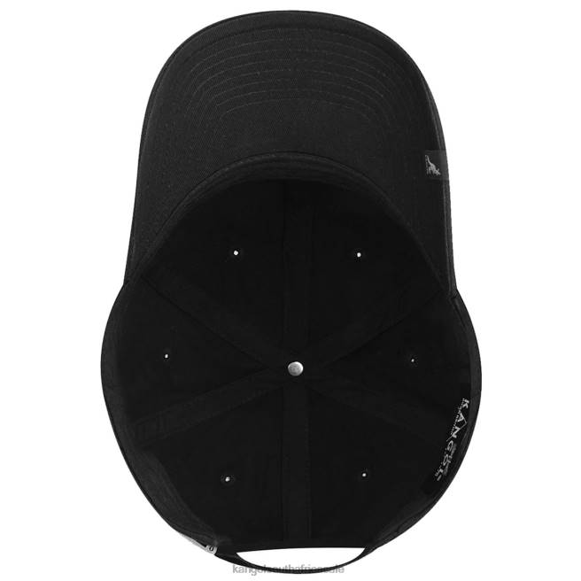 Kangol Unisex FB6D332 Cotton Adjustable Baseball Accessories Black