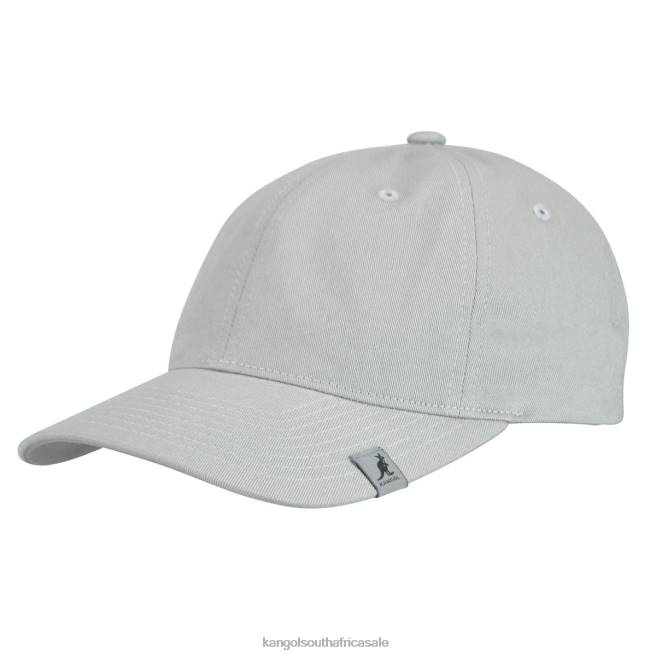 Kangol Unisex FB6D333 Cotton Adjustable Baseball Accessories Grey