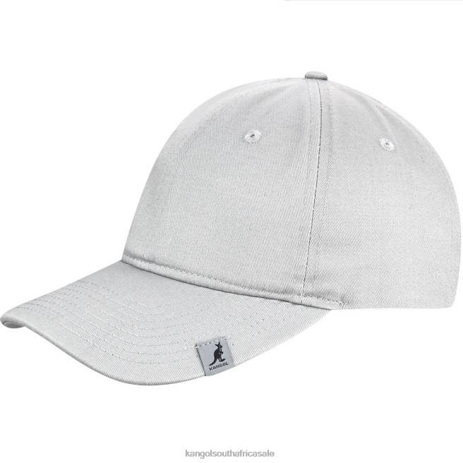 Kangol Unisex FB6D333 Cotton Adjustable Baseball Accessories Grey