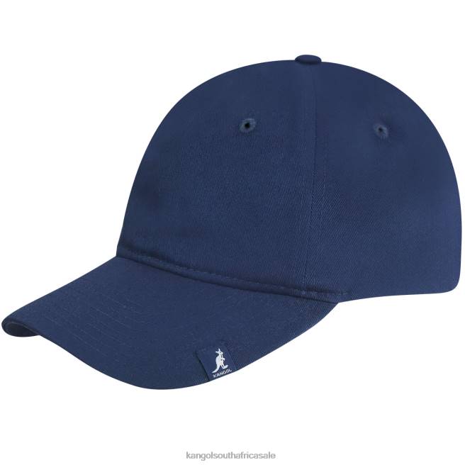 Kangol Unisex FB6D334 Cotton Adjustable Baseball Accessories Navy