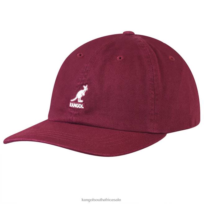 Kangol Unisex FB6D336 Washed Baseball Accessories Algae