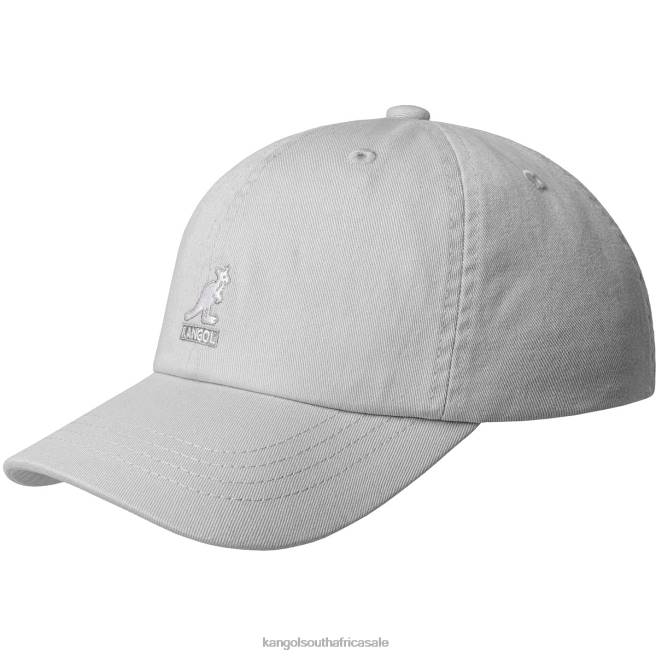 Kangol Unisex FB6D336 Washed Baseball Accessories Algae