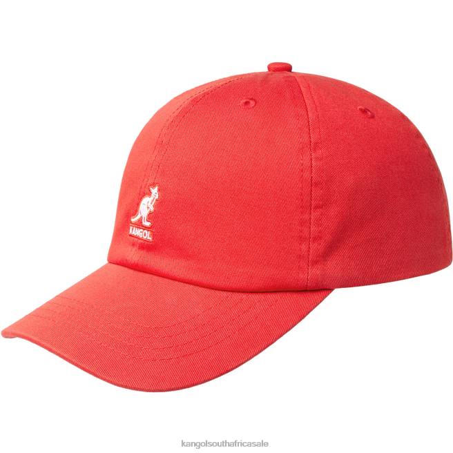 Kangol Unisex FB6D336 Washed Baseball Accessories Algae