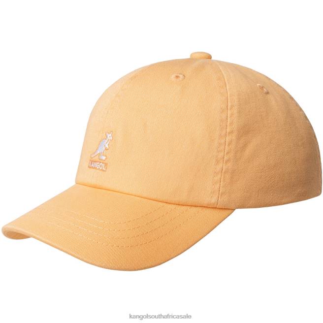 Kangol Unisex FB6D336 Washed Baseball Accessories Algae