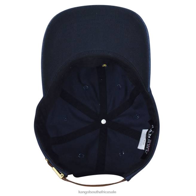 Kangol Unisex FB6D339 Washed Baseball Accessories Navy