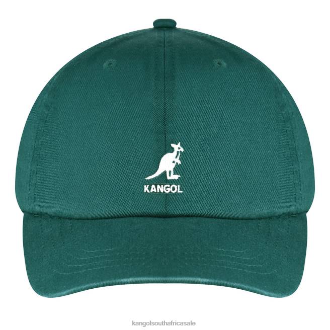 Kangol Unisex FB6D340 Washed Baseball Accessories Pine