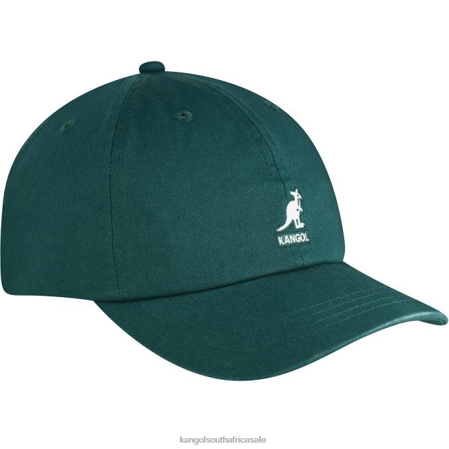 Kangol Unisex FB6D340 Washed Baseball Accessories Pine