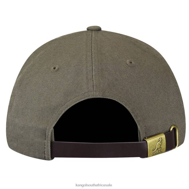 Kangol Unisex FB6D341 Washed Baseball Accessories Smog
