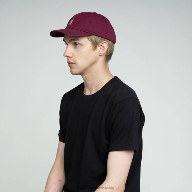 Kangol Unisex FB6D344 Washed Baseball Accessories Cordovan