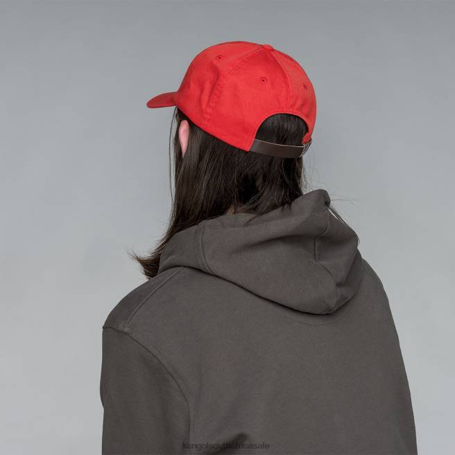 Kangol Unisex FB6D347 Washed Baseball Accessories Cherry Glow