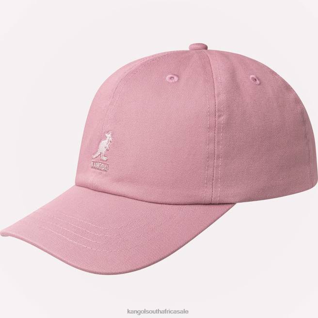 Kangol Unisex FB6D348 Washed Baseball Accessories Pepto