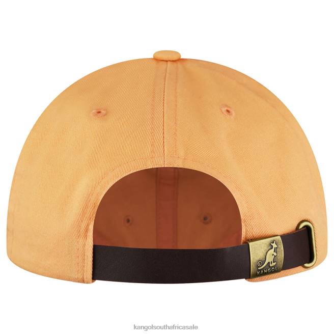 Kangol Unisex FB6D349 Washed Baseball Accessories Papaya Milk