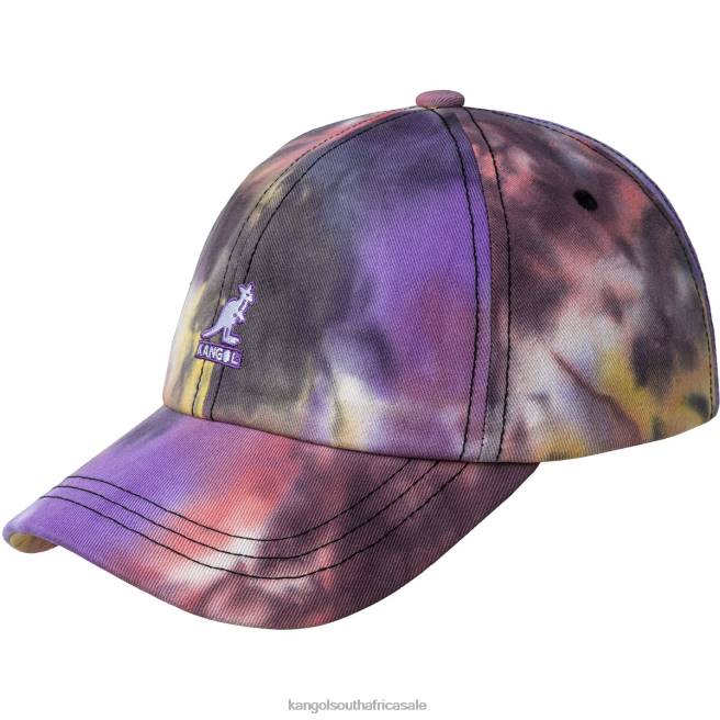 Kangol Unisex FB6D350 Tie Dye Baseball Accessories Galaxy