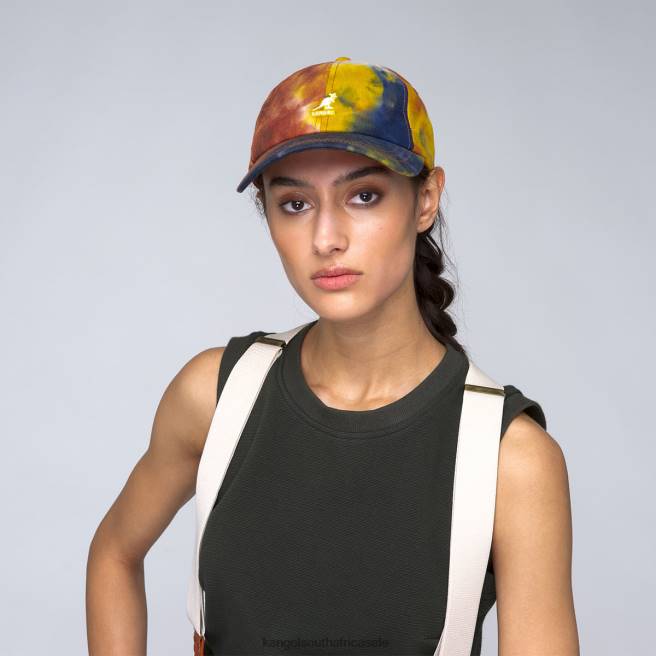 Kangol Unisex FB6D350 Tie Dye Baseball Accessories Galaxy