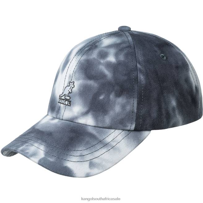 Kangol Unisex FB6D351 Tie Dye Baseball Accessories Smoke