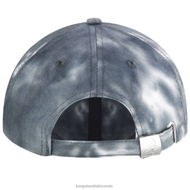 Kangol Unisex FB6D351 Tie Dye Baseball Accessories Smoke