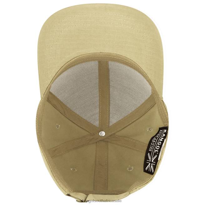 Kangol Unisex FB6D366 Ripstop Essential Baseball Accessories Khaki
