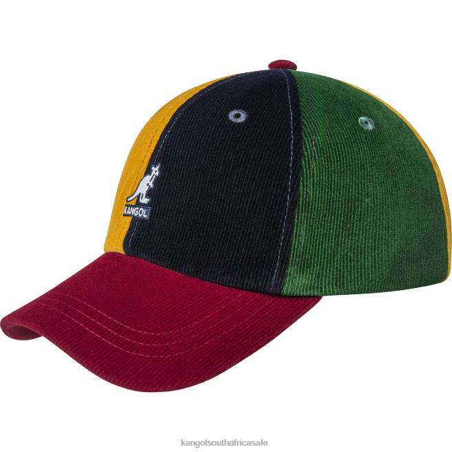 Kangol Unisex FB6D367 Contrast Pops Baseball Accessories Red Multi