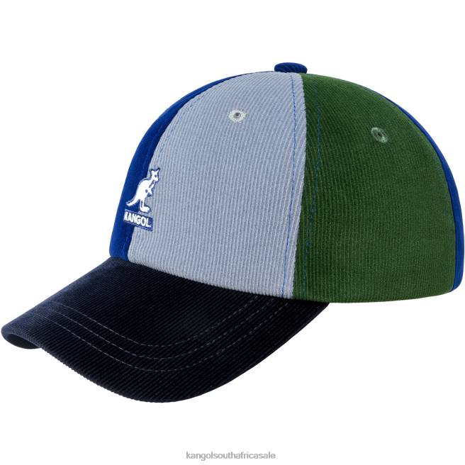 Kangol Unisex FB6D368 Contrast Pops Baseball Accessories Dark Blue/Multi