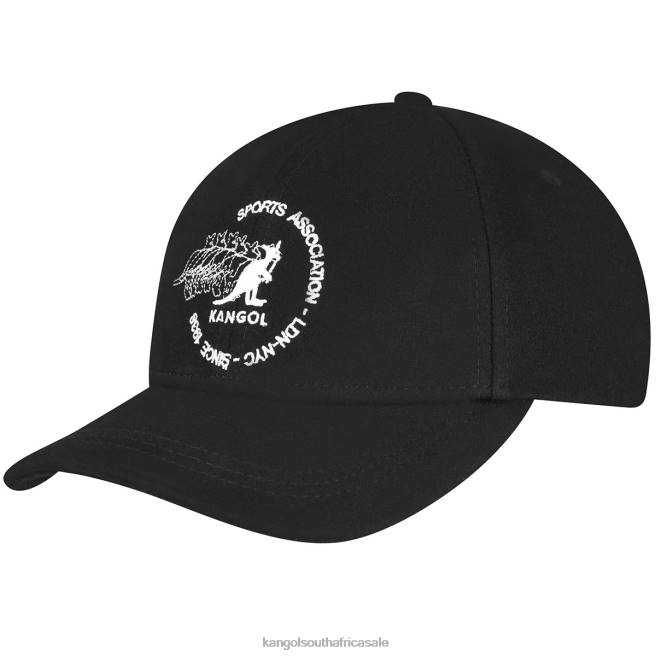 Kangol Unisex FB6D369 Club Baseball Cap Accessories Black
