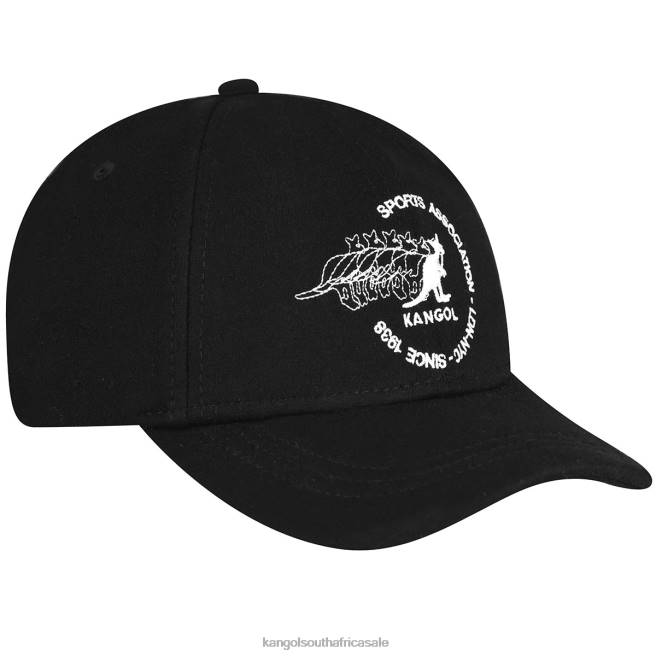 Kangol Unisex FB6D369 Club Baseball Cap Accessories Black