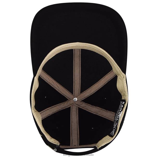Kangol Unisex FB6D369 Club Baseball Cap Accessories Black