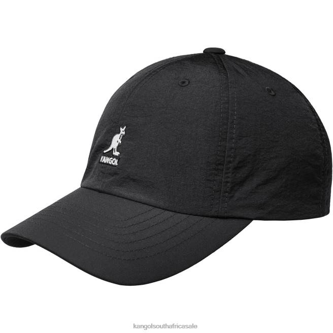 Kangol Unisex FB6D373 WR Nylon Baseball Accessories Black