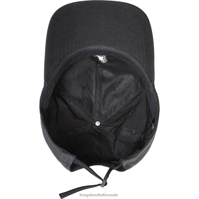 Kangol Unisex FB6D373 WR Nylon Baseball Accessories Black