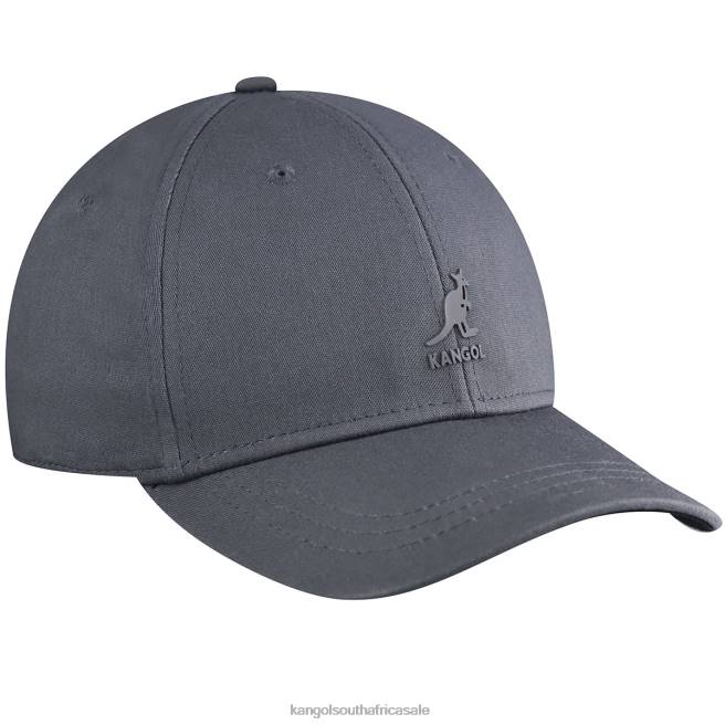 Kangol Unisex FB6D375 Stretch Fit Baseball Accessories Charcoal