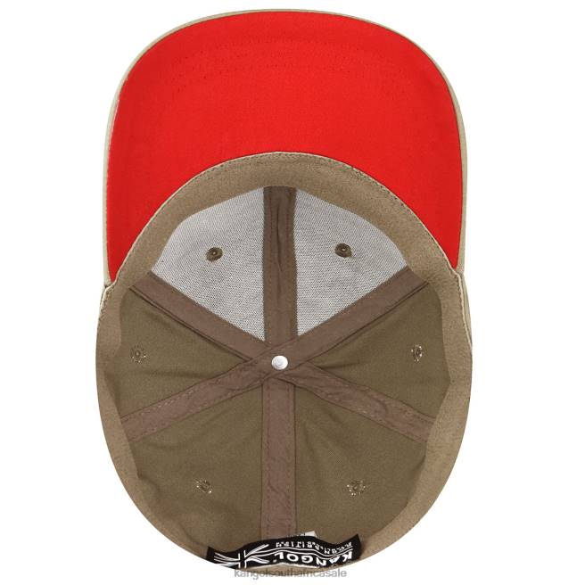 Kangol Unisex FB6D376 Stretch Fit Baseball Accessories Taupe