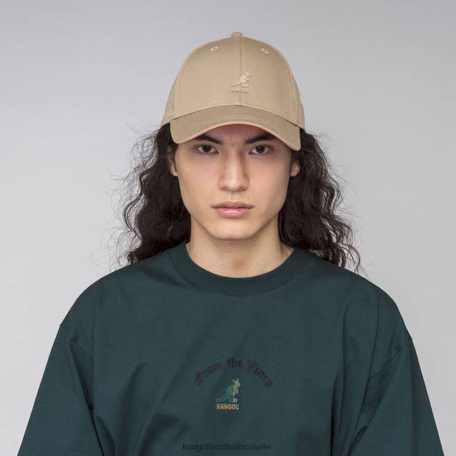 Kangol Unisex FB6D376 Stretch Fit Baseball Accessories Taupe