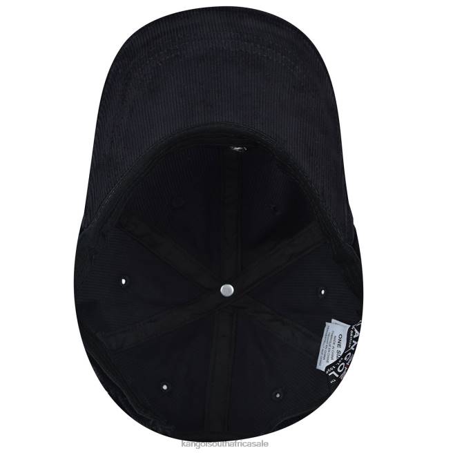 Kangol Unisex FB6D381 Cord Baseball Accessories Black