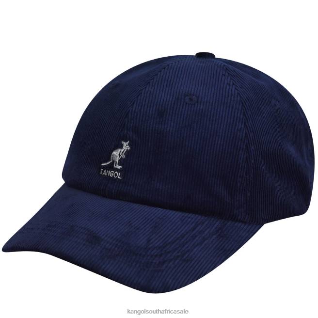 Kangol Unisex FB6D383 Cord Baseball Accessories Navy