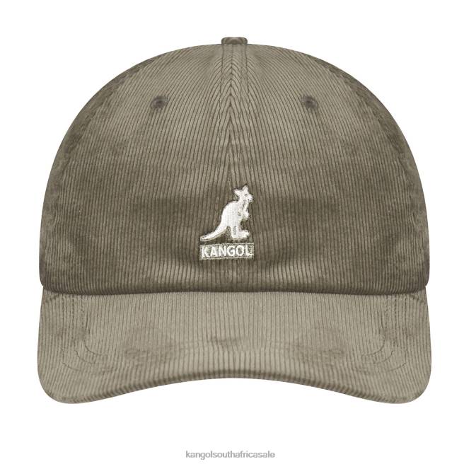 Kangol Unisex FB6D385 Cord Baseball Accessories Nickel