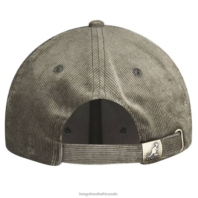 Kangol Unisex FB6D385 Cord Baseball Accessories Nickel