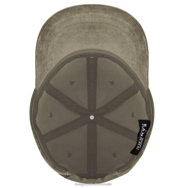 Kangol Unisex FB6D385 Cord Baseball Accessories Nickel