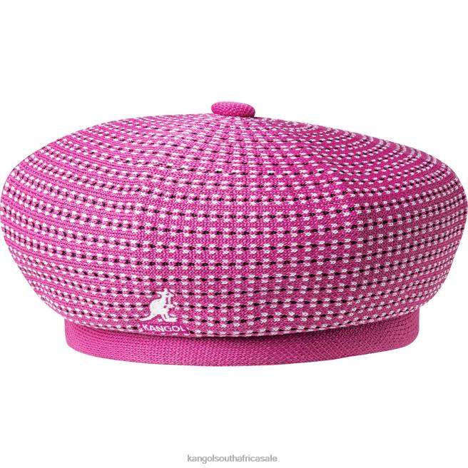 Kangol Unisex FB6D417 Preppy Jax Beret Accessories Electric Pink